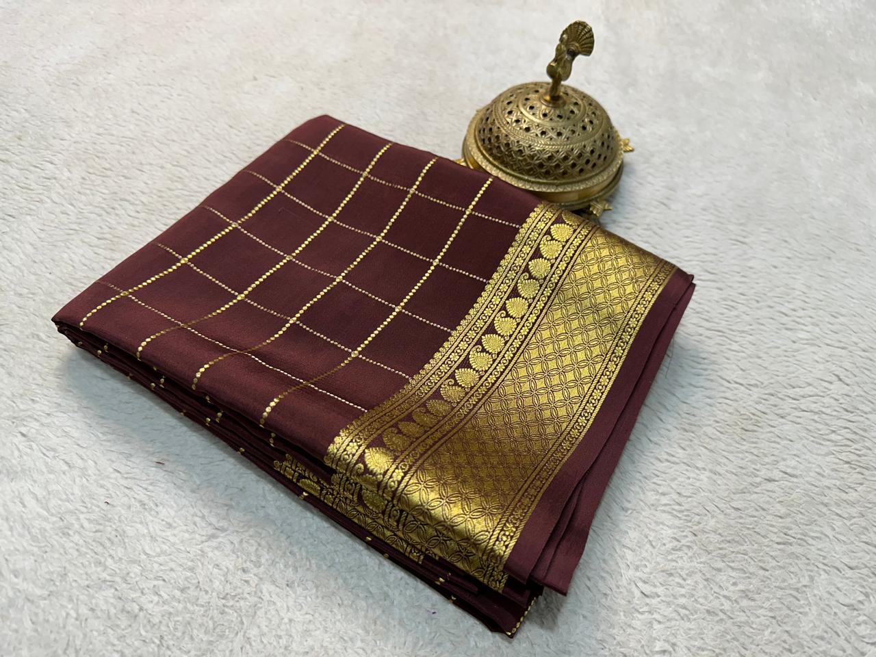Pure Mysore Silk Saree