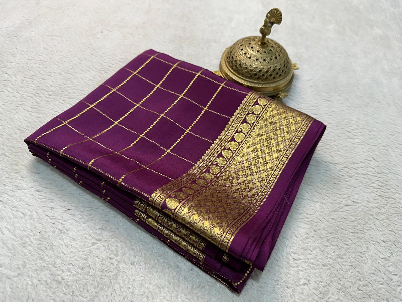Pure Mysore Silk Saree