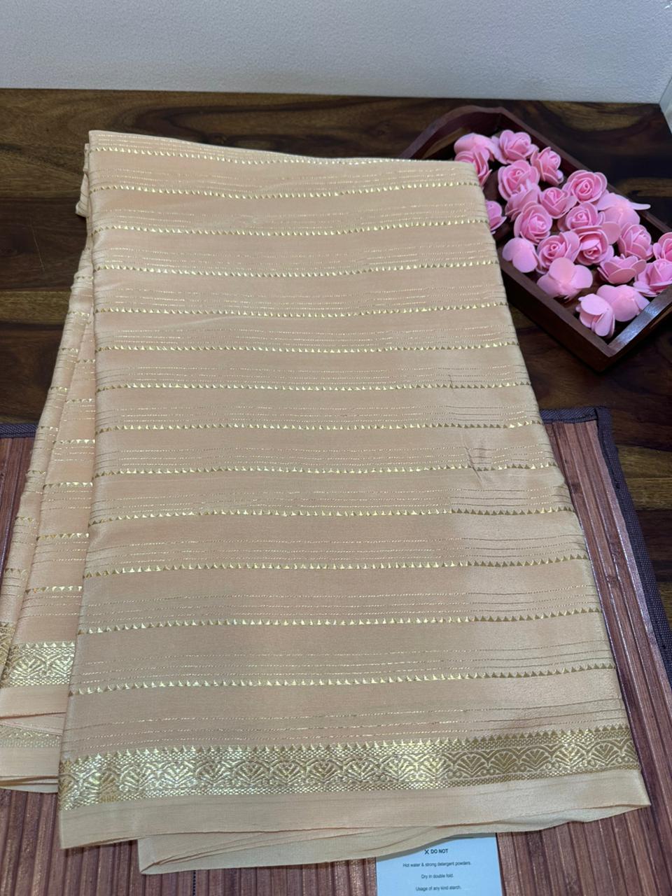Pure mysore silk sarees with pure real gold and real silver zari saree