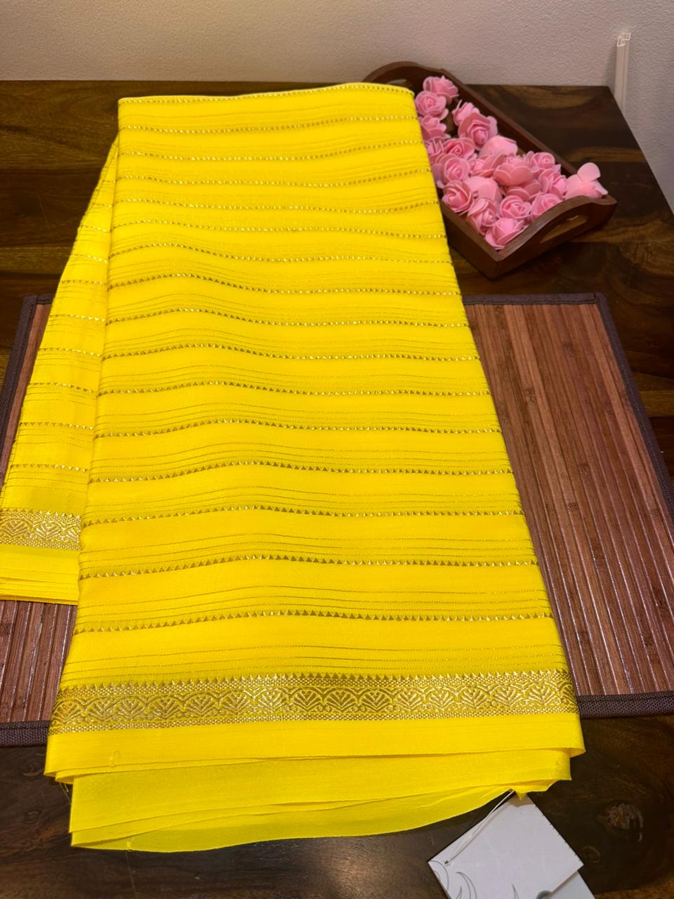 Pure mysore silk sarees with pure real gold and real silver zari saree