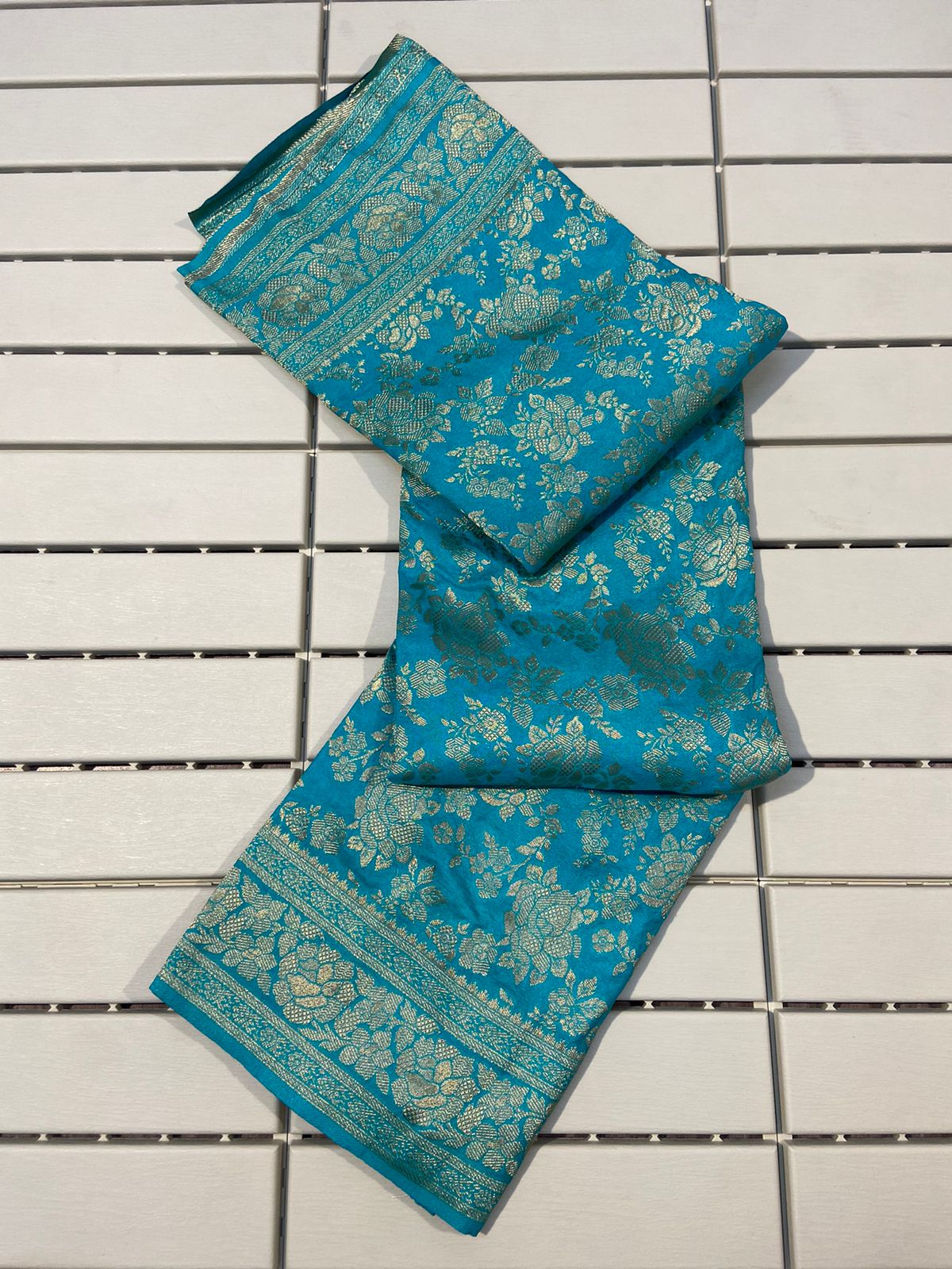 Pure Soft Khadi Dola Silk Saree