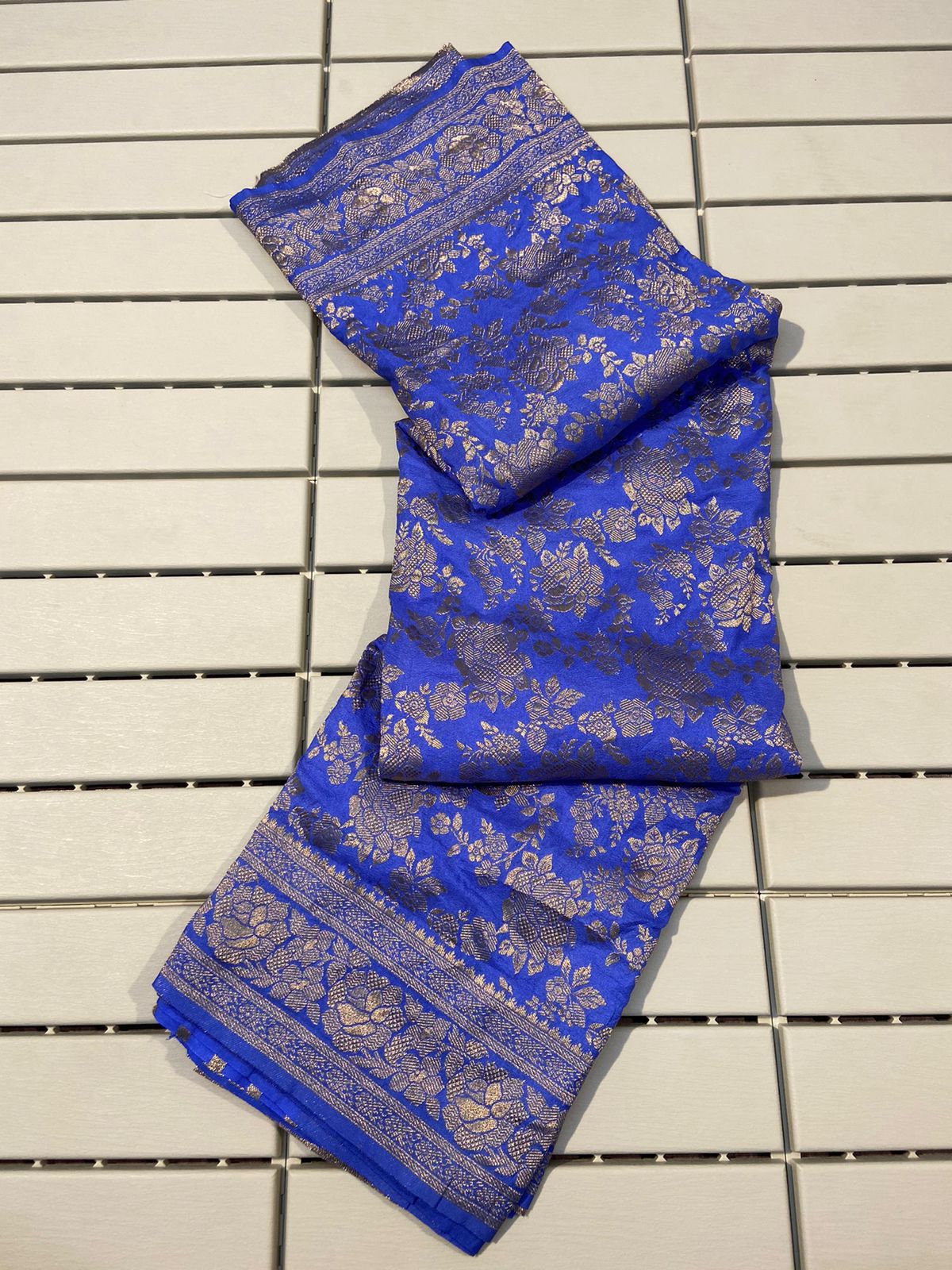 Pure Soft Khadi Dola Silk Saree