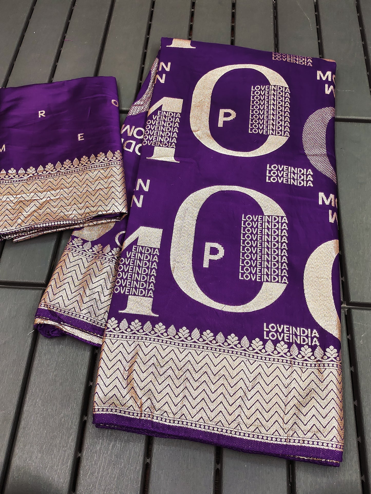 Pure soft russian silk saree