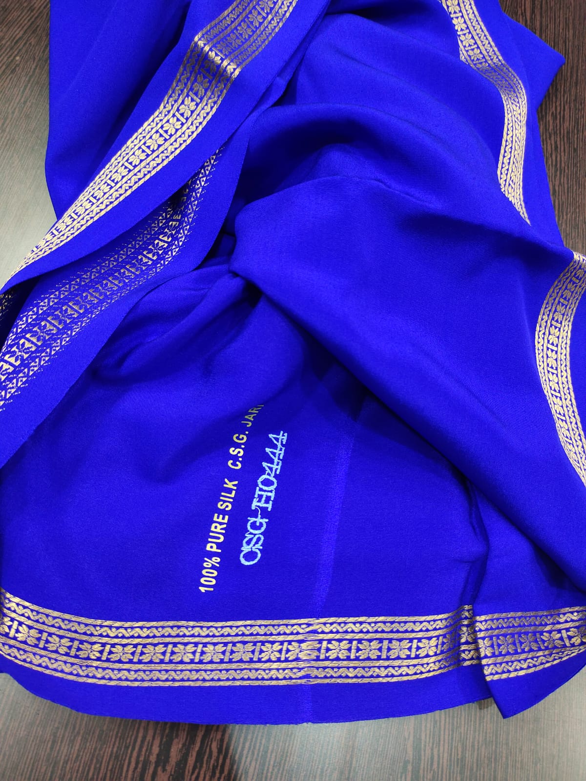 Pure zari mysore silk saree