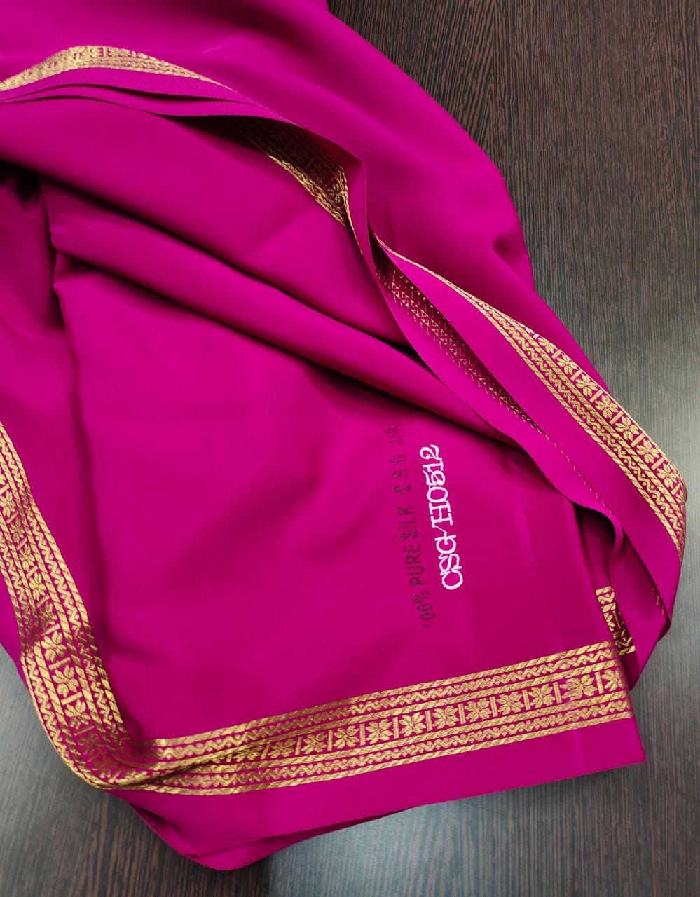 Pure zari mysore silk saree
