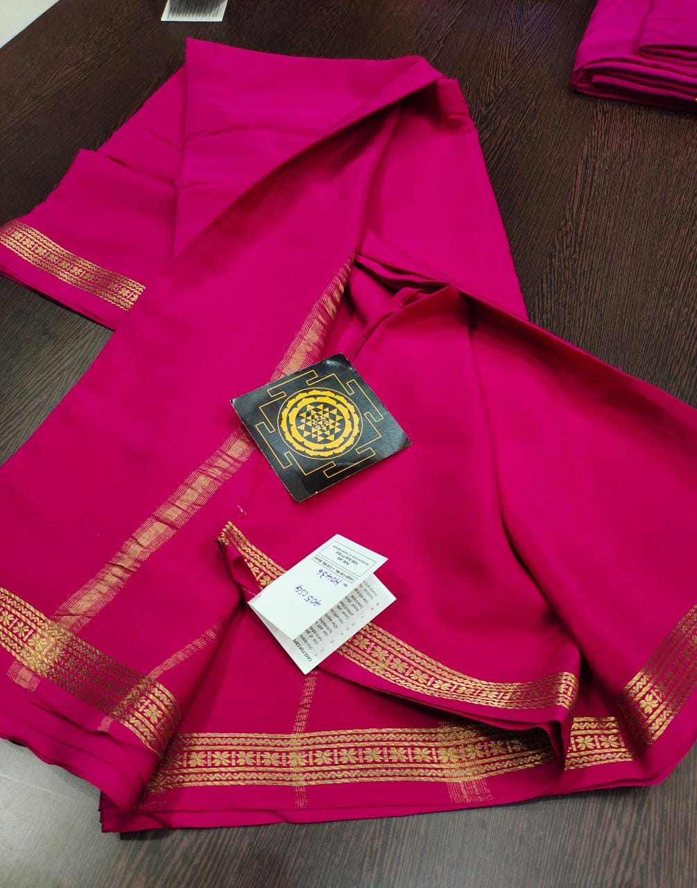 Pure zari mysore silk saree