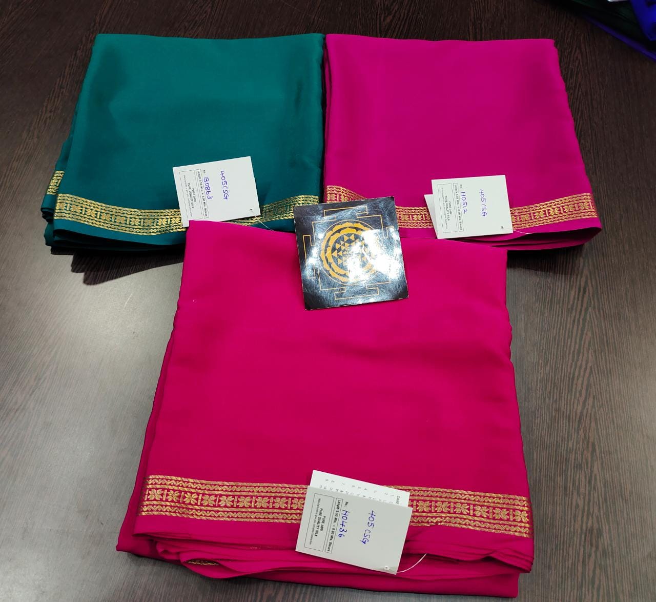 Pure zari mysore silk saree