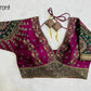 Rajwadi Milan Silk Wedding Blouse
