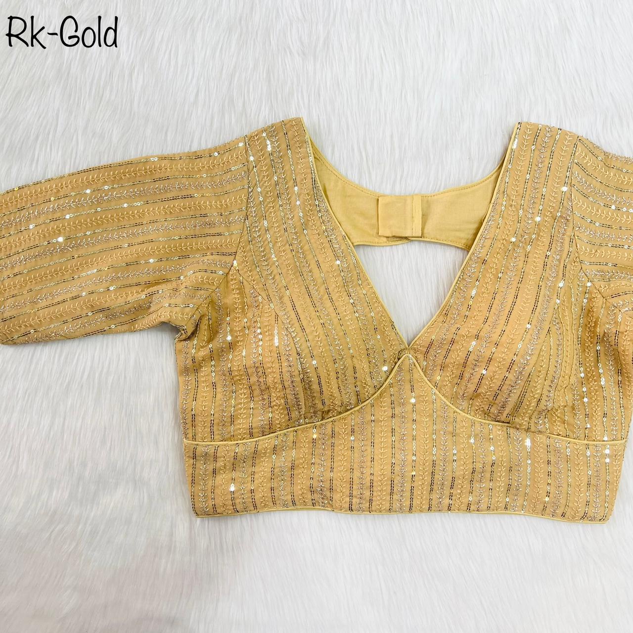 Sabyasachi style neck blouse