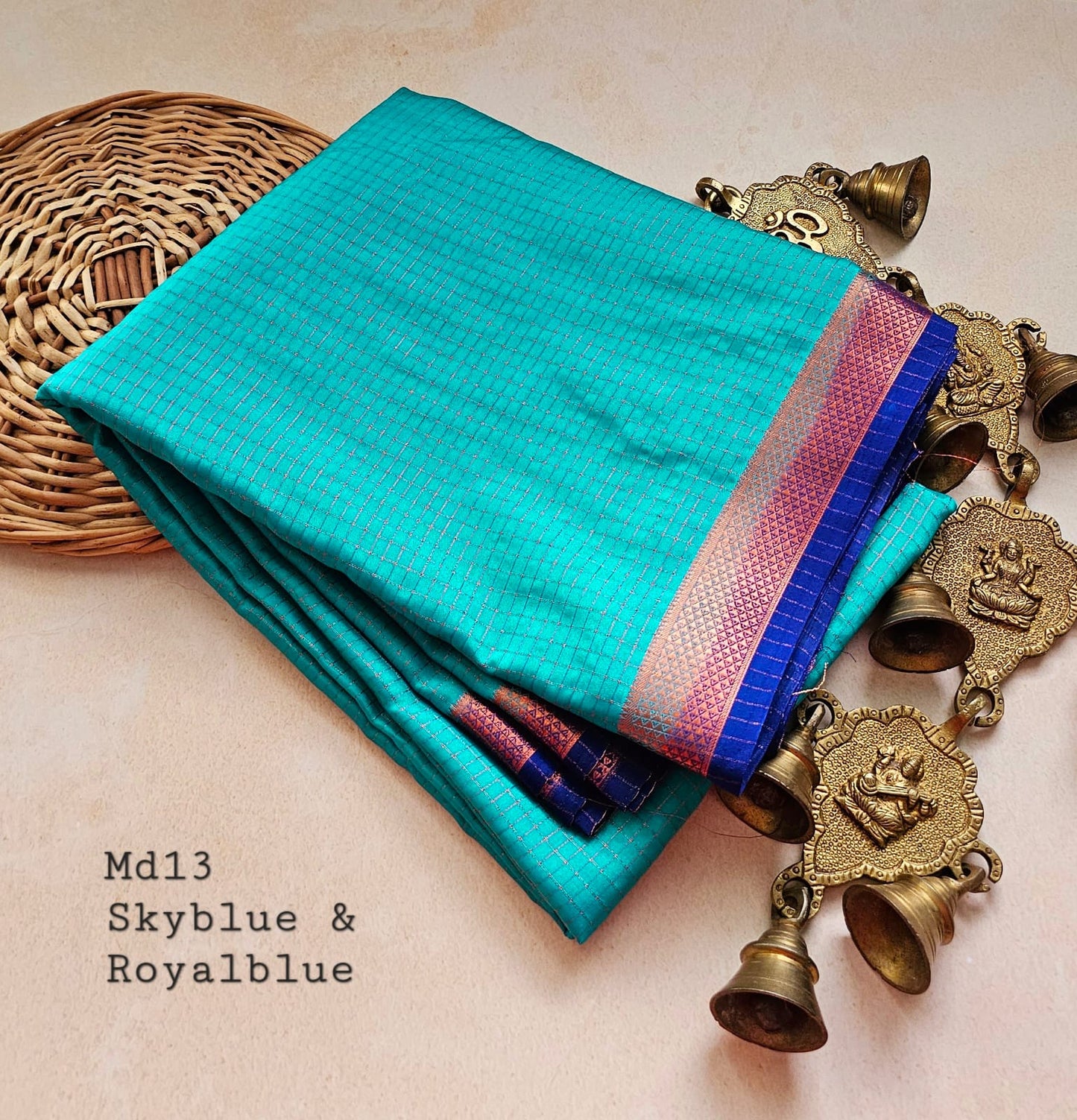 Semi mysore crape silk saree