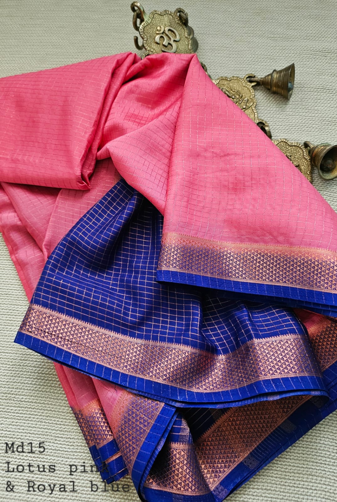 Semi mysore crape silk saree