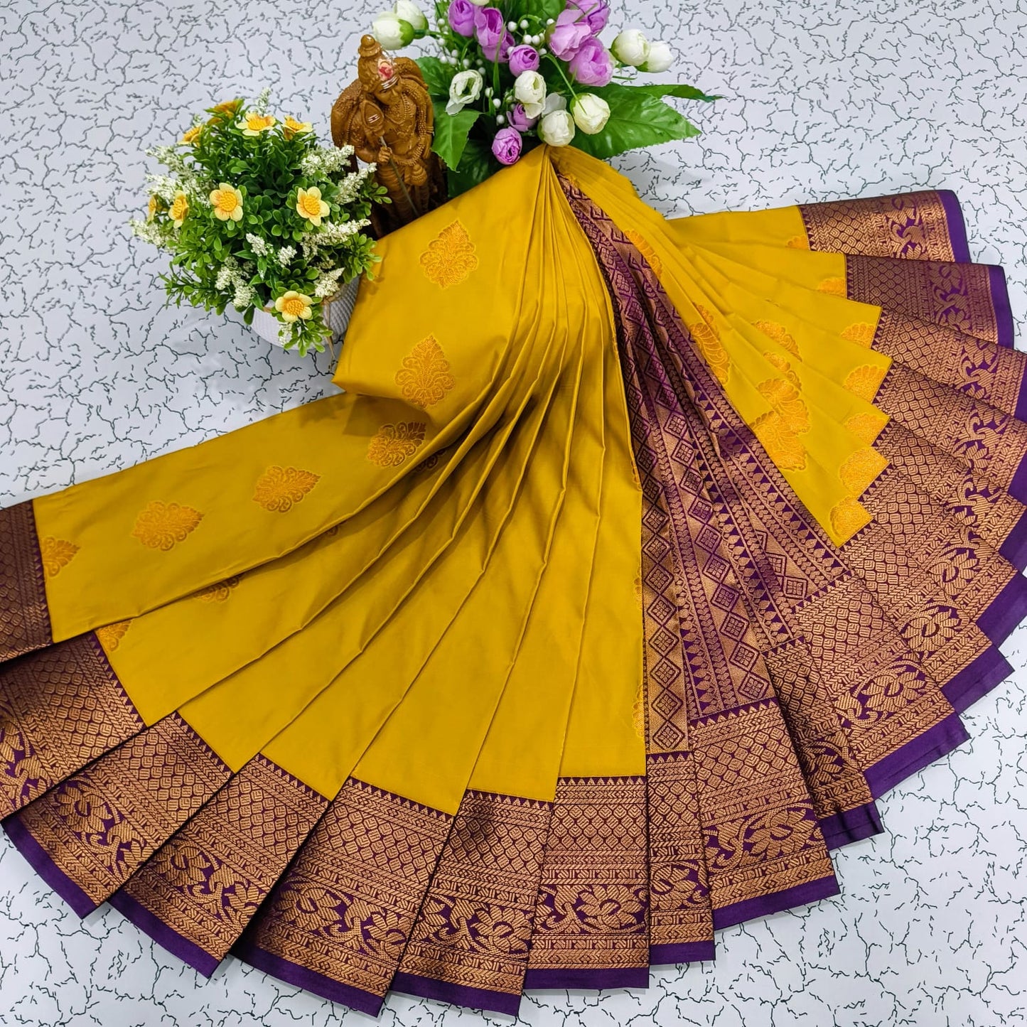 Mangalyam Korvai Kottanji Soft Silk Saree