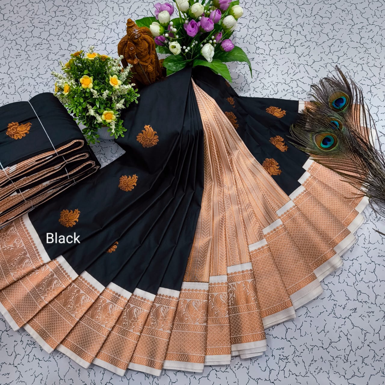 Mangalyam Korvai Kottanji Soft Silk Saree