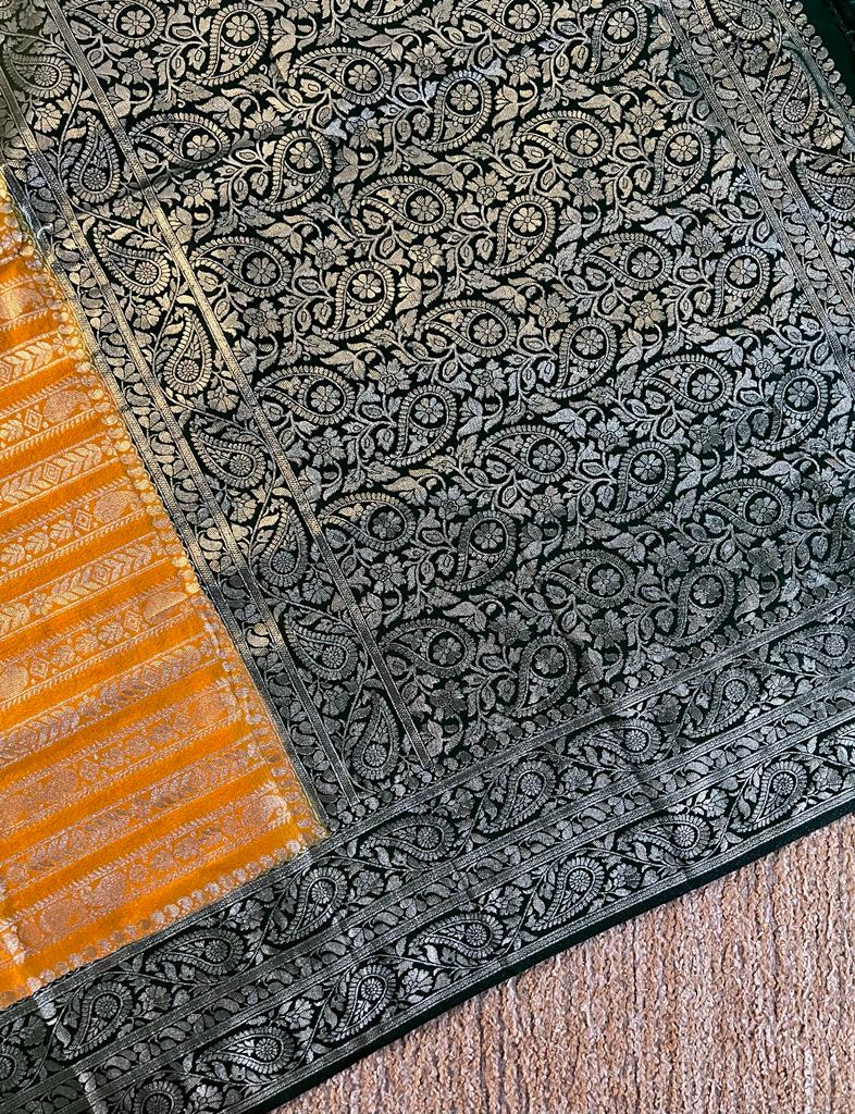 Soft banarasi silk saree