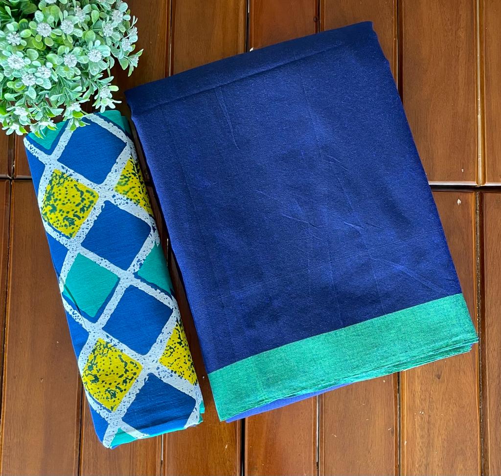 Soft cotton saree