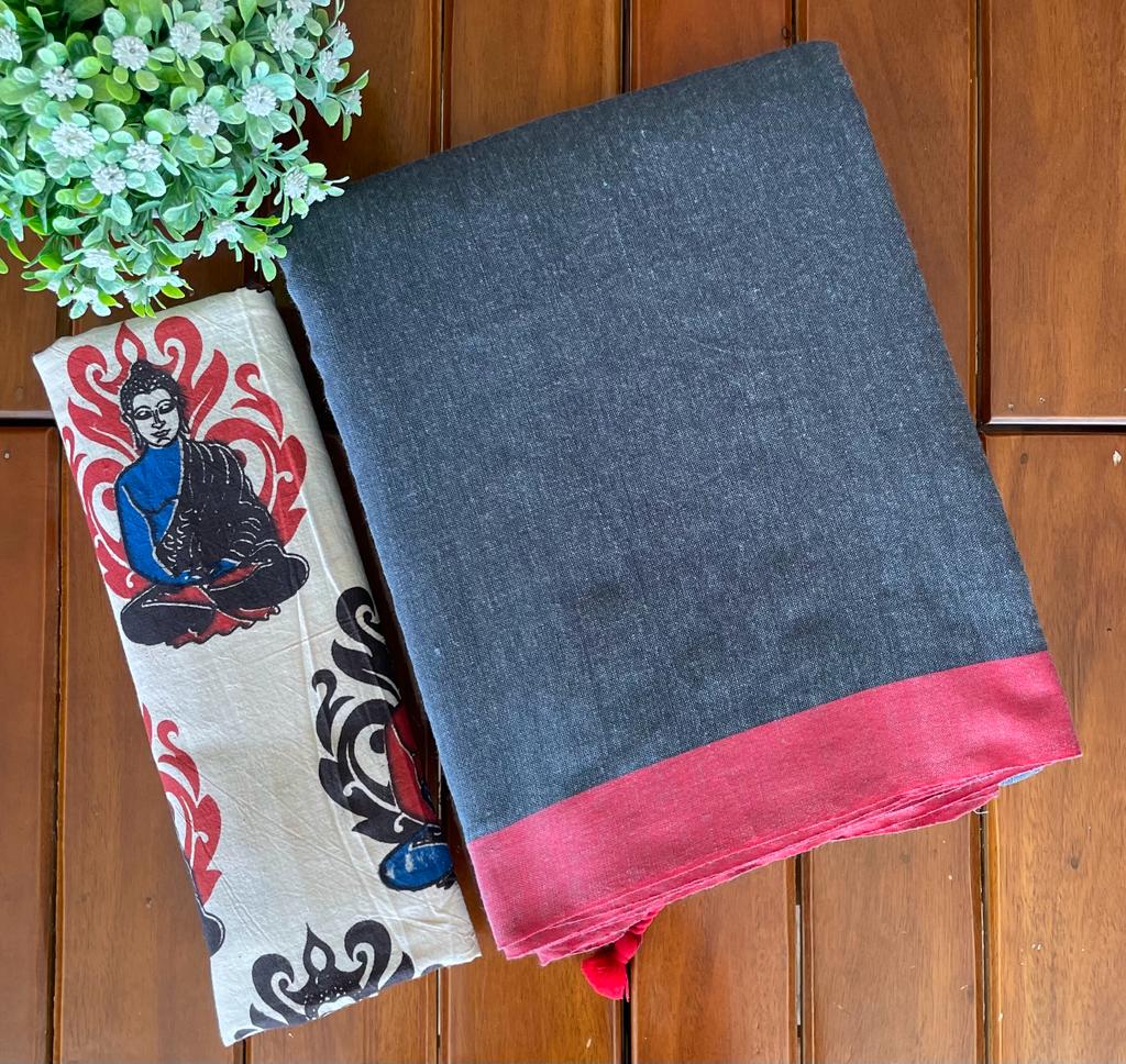 Soft cotton saree