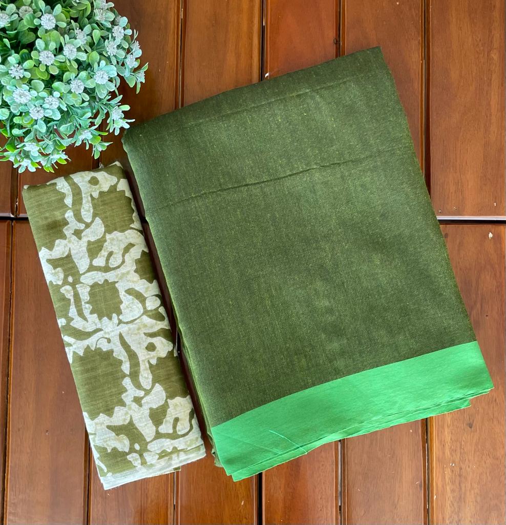 Soft cotton saree