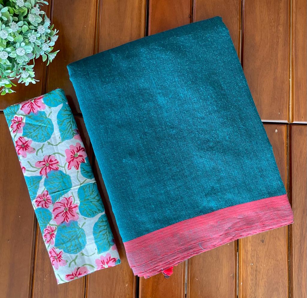 Soft cotton saree