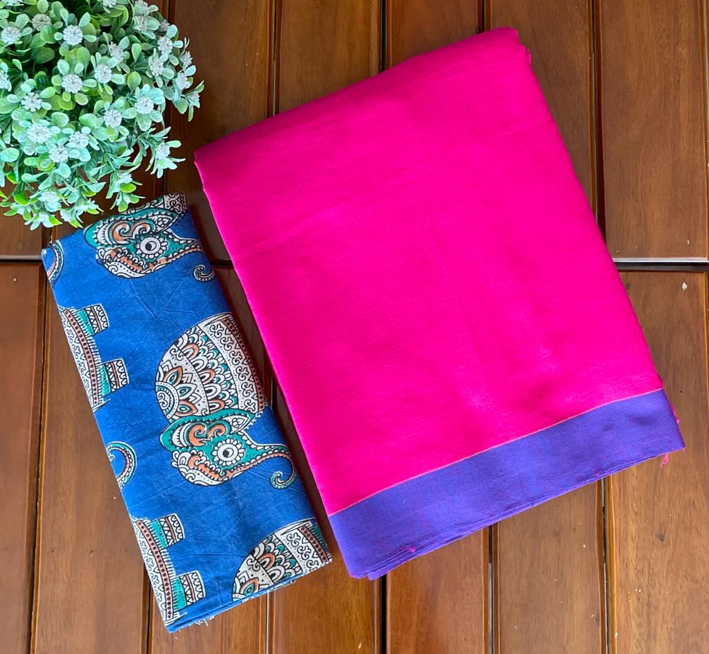 Soft cotton saree