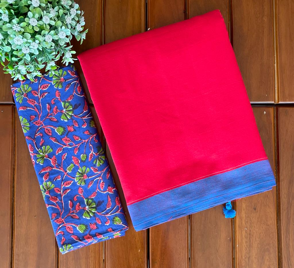 Soft cotton saree