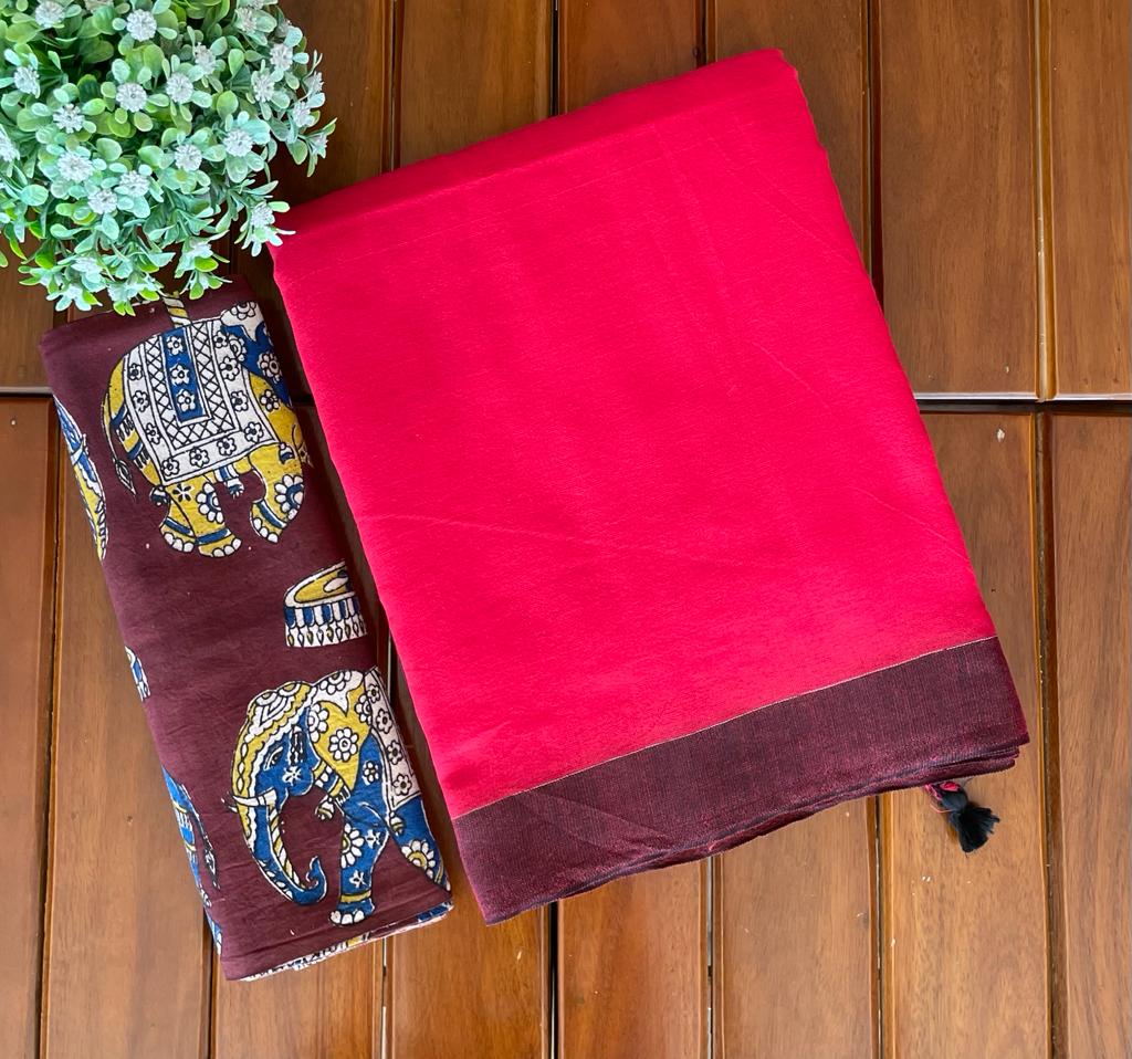 Soft cotton saree