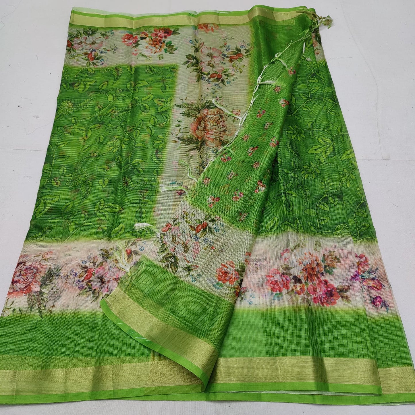 Soft silk kota printed saree