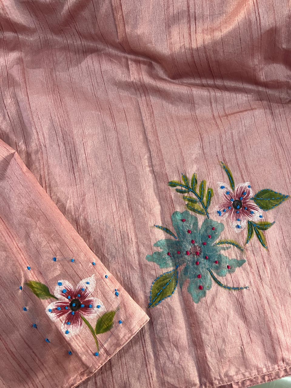 Soft Tussar Silk Saree