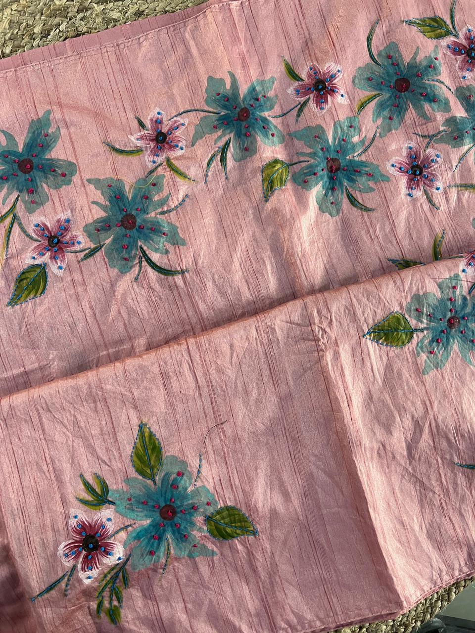 Soft Tussar Silk Saree