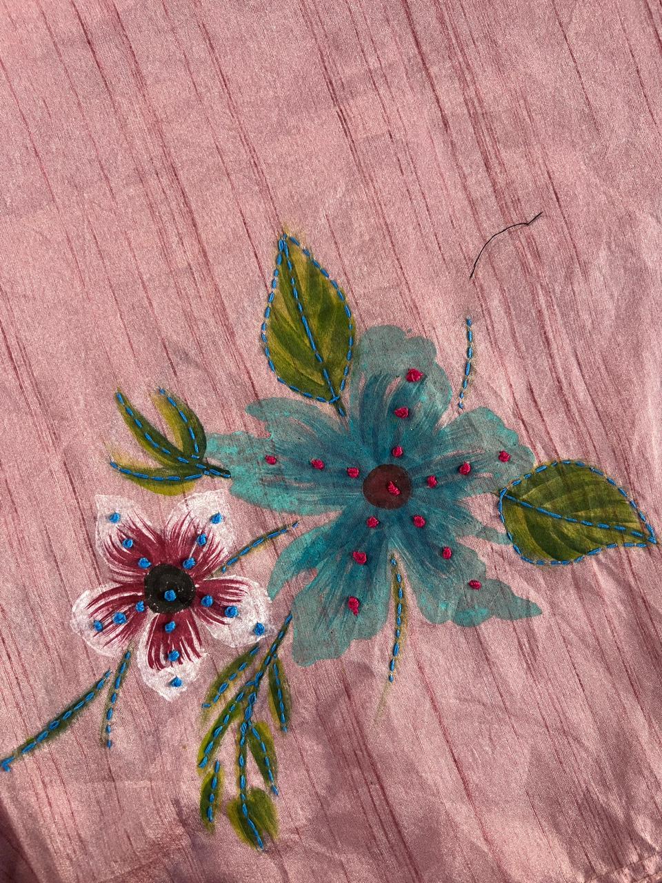 Soft Tussar Silk Saree