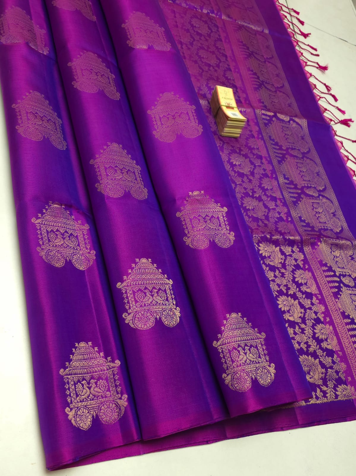 Kanchipuram Pure Soft Silk Saree