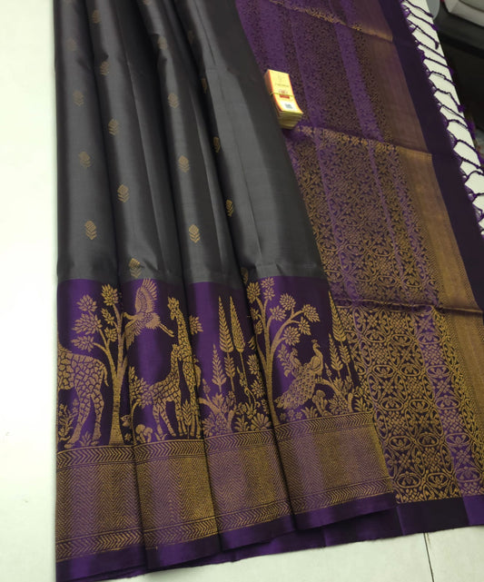 Kanchipuram Pure Soft Silk Saree