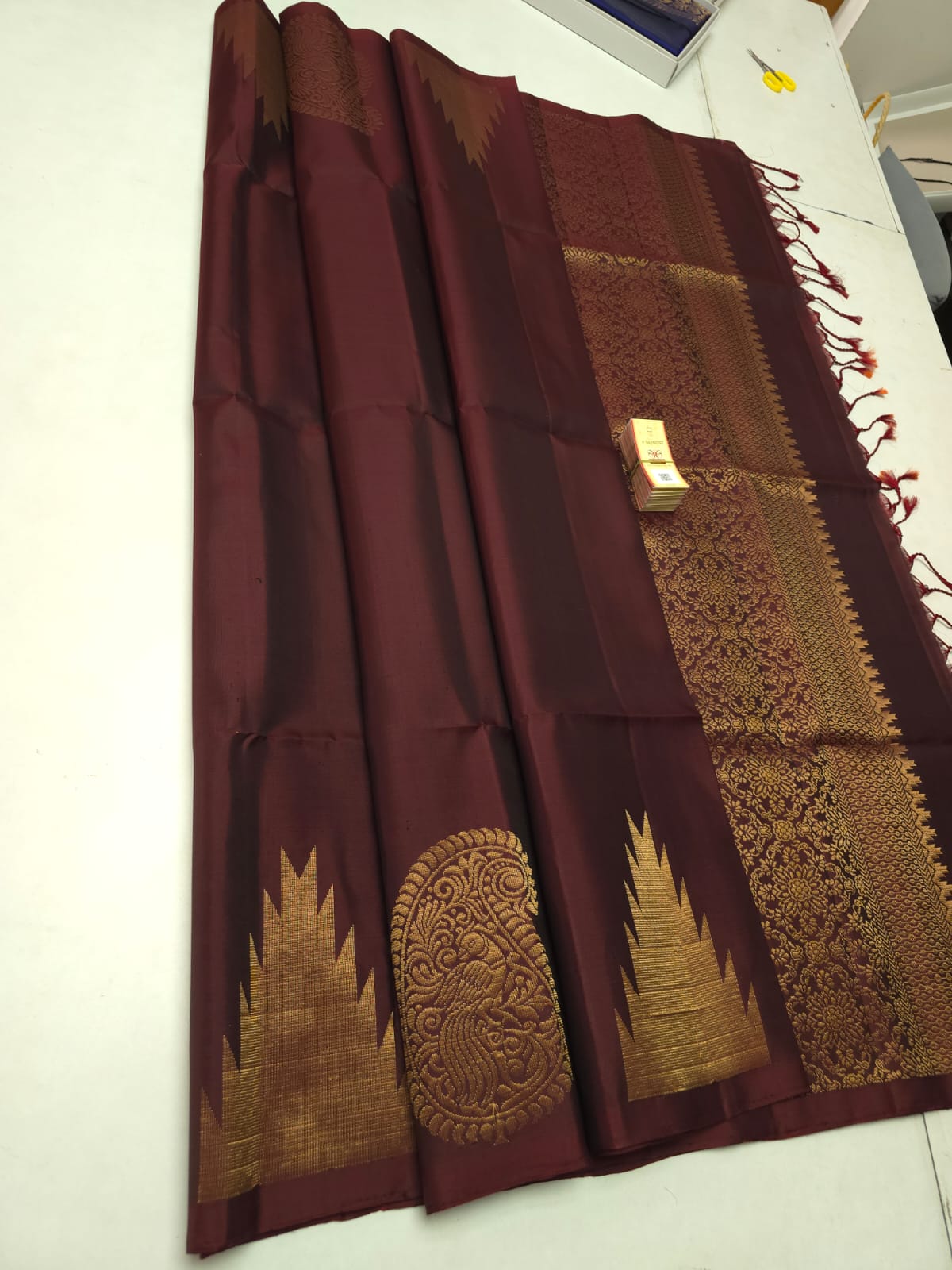 Kanchipuram Pure Soft Silk Saree