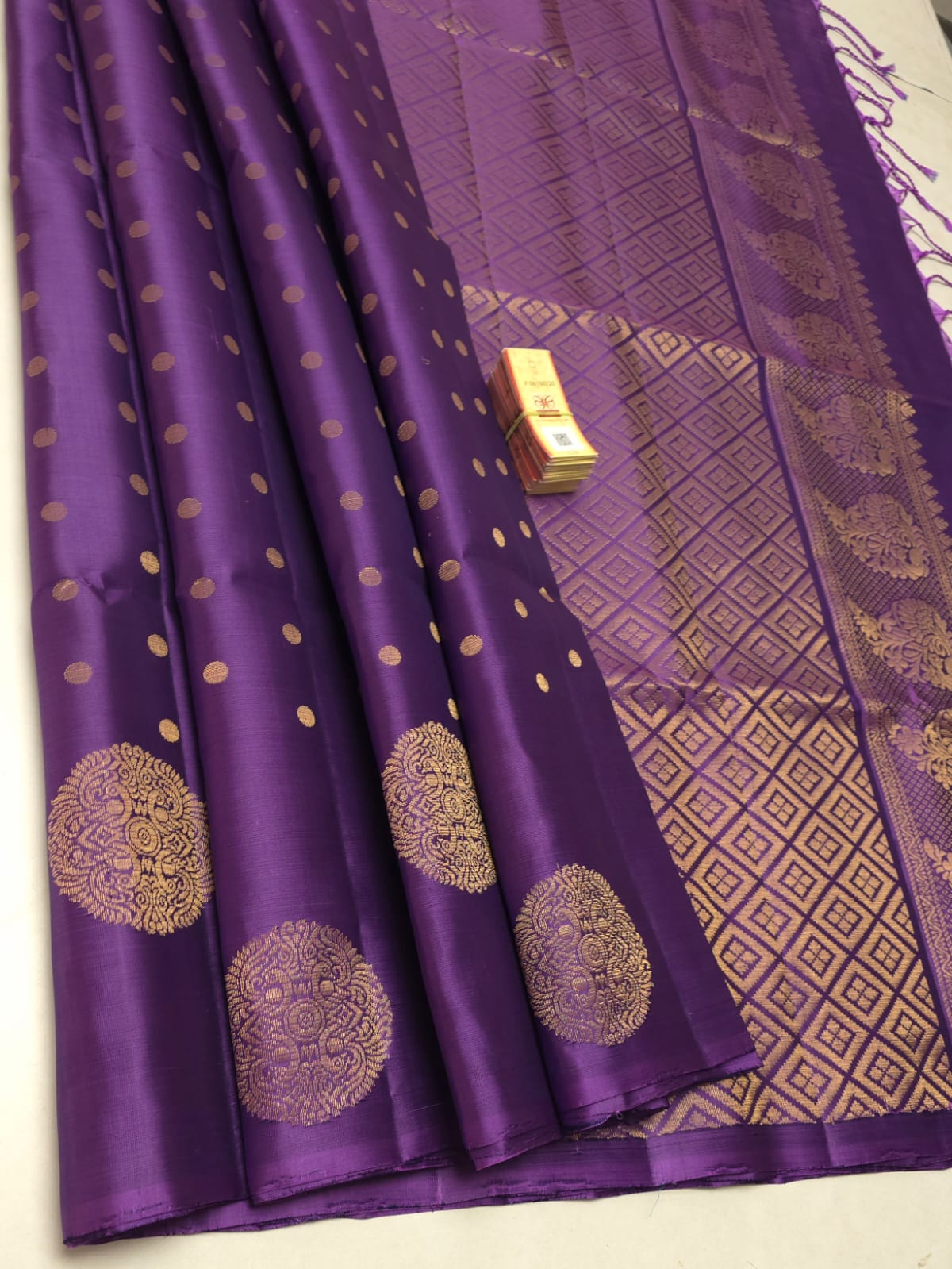 Kanchipuram Pure Soft Silk Saree
