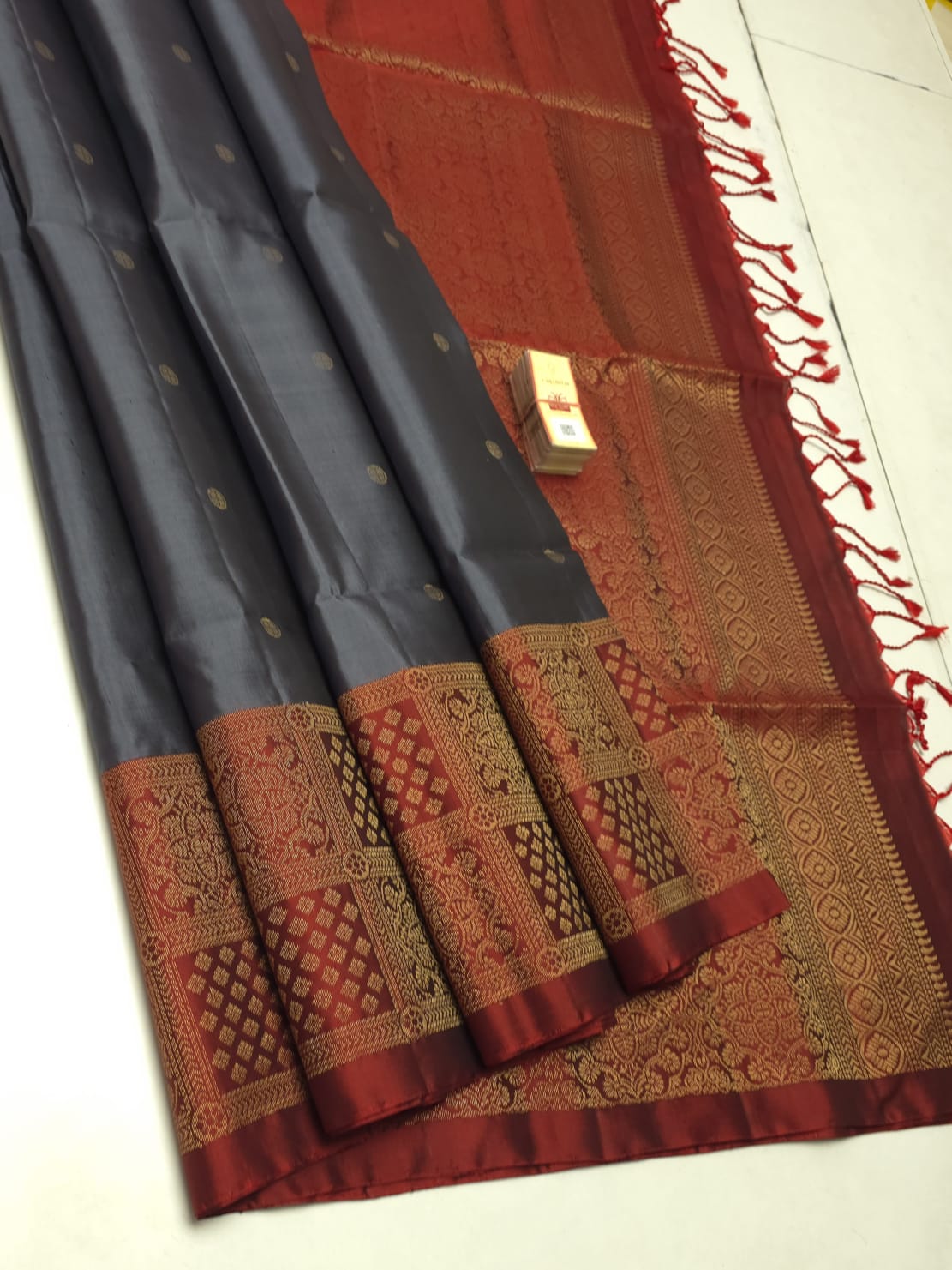 Kanchipuram Pure Soft Silk Saree