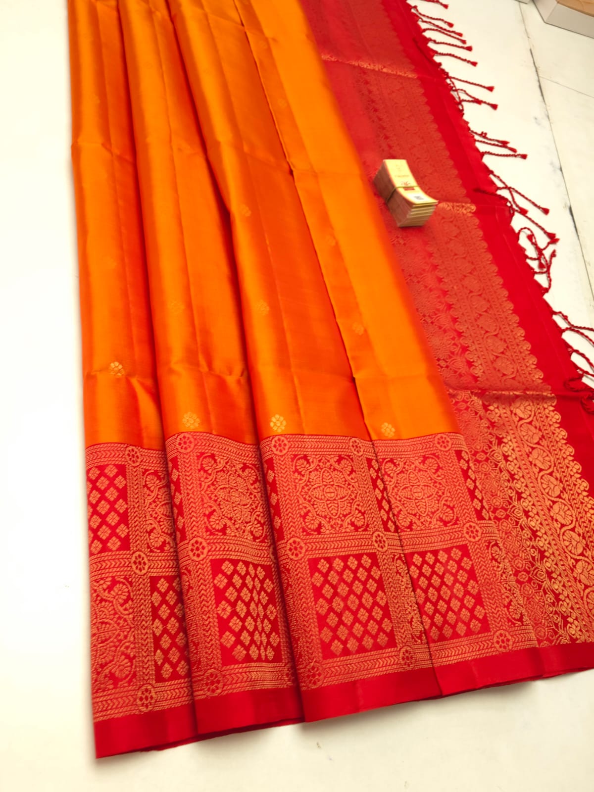 Kanchipuram Pure Soft Silk Saree