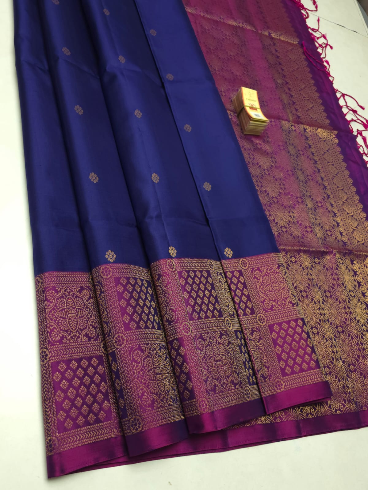Kanchipuram Pure Soft Silk Saree