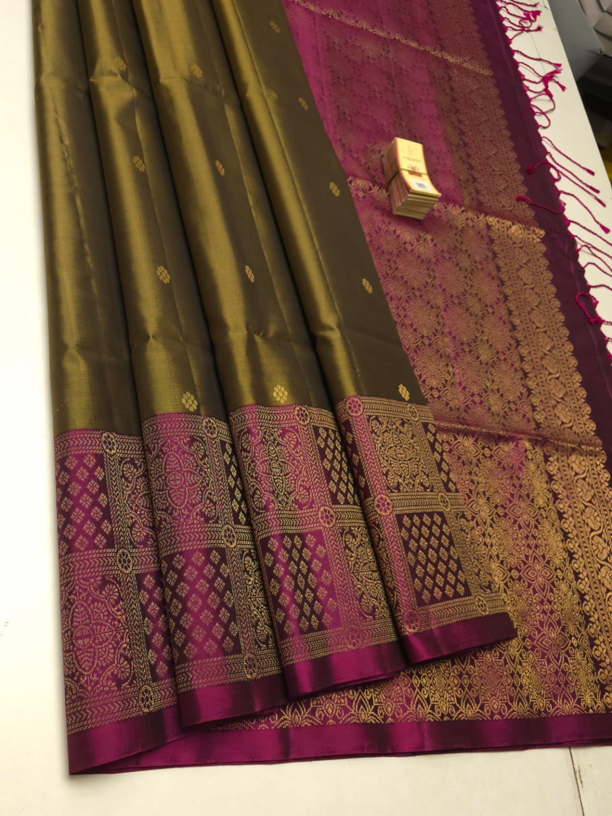 Kanchipuram Pure Soft Silk Saree