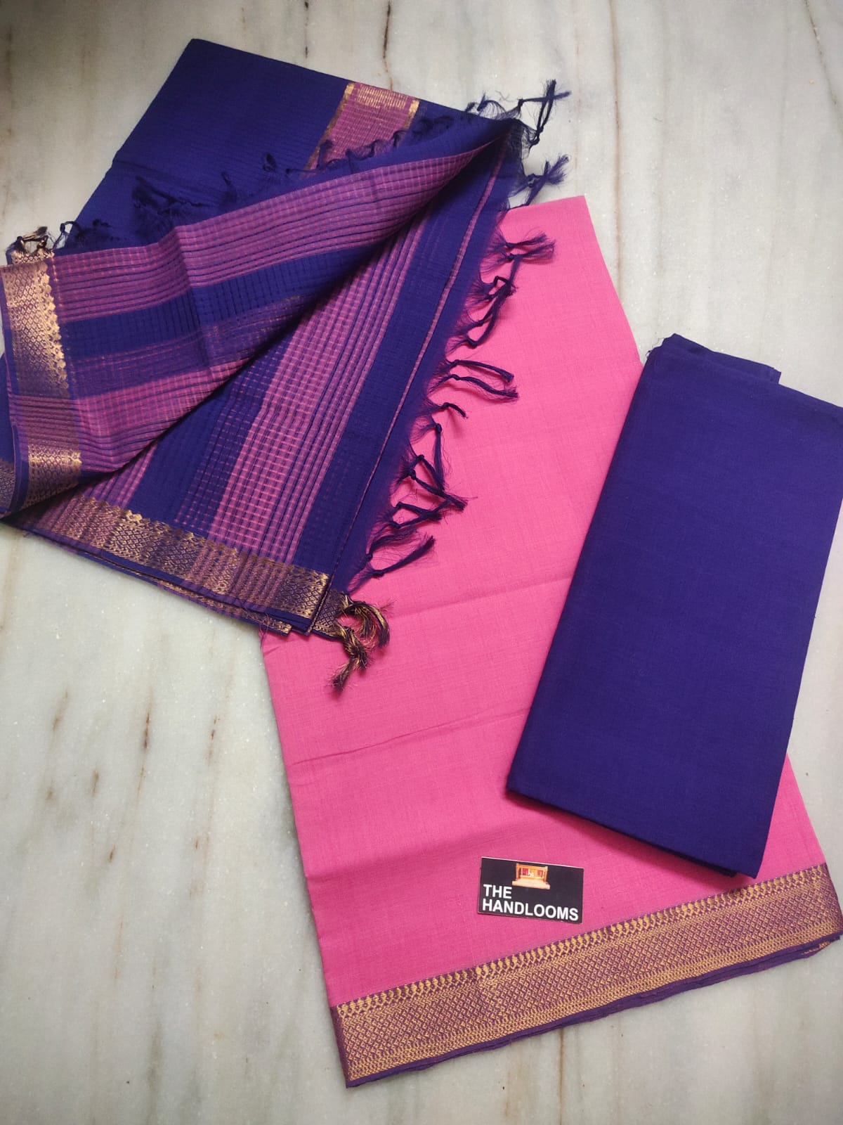 Thick dent weaving cotton dress material