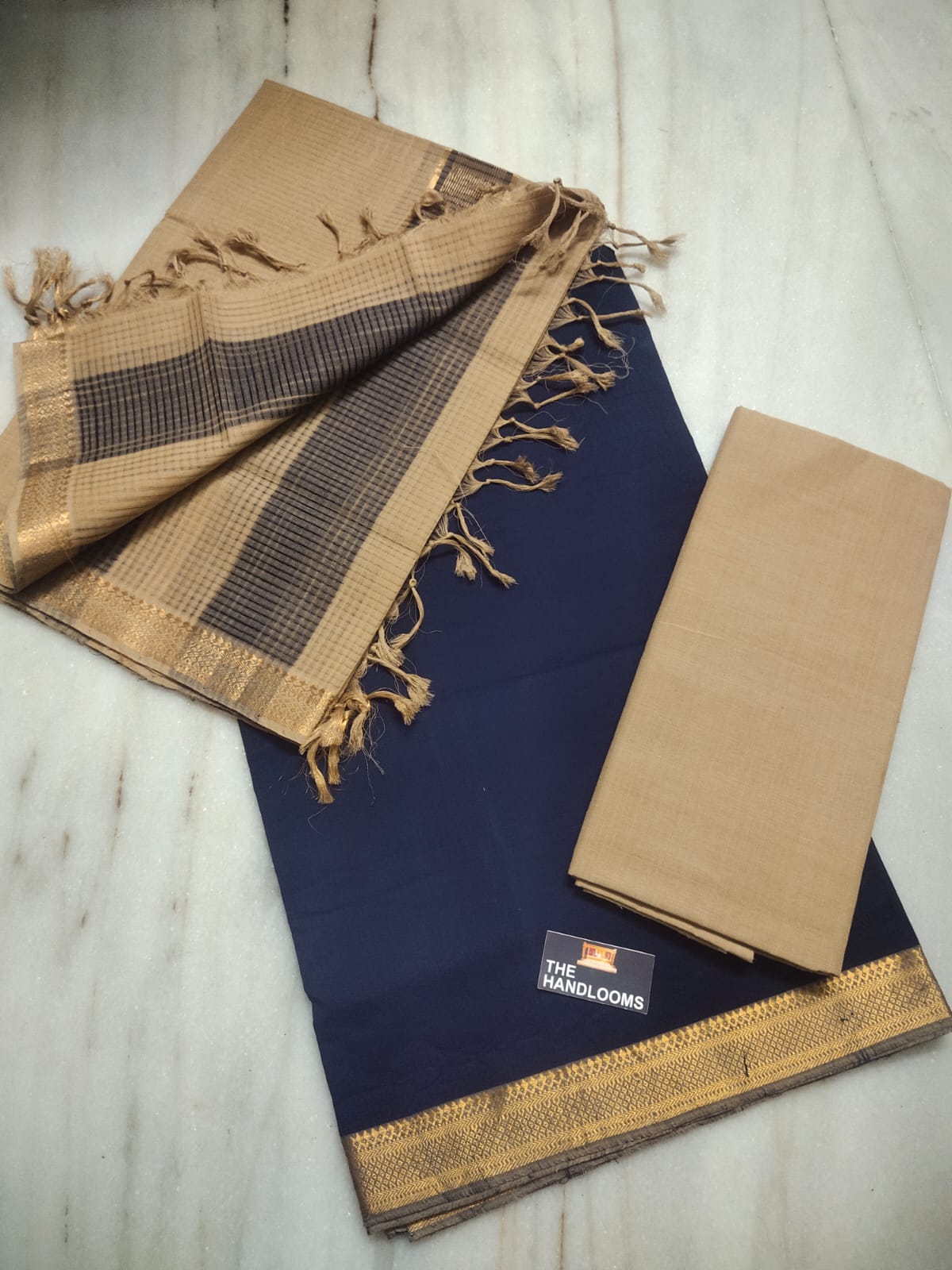 Thick dent weaving cotton dress material