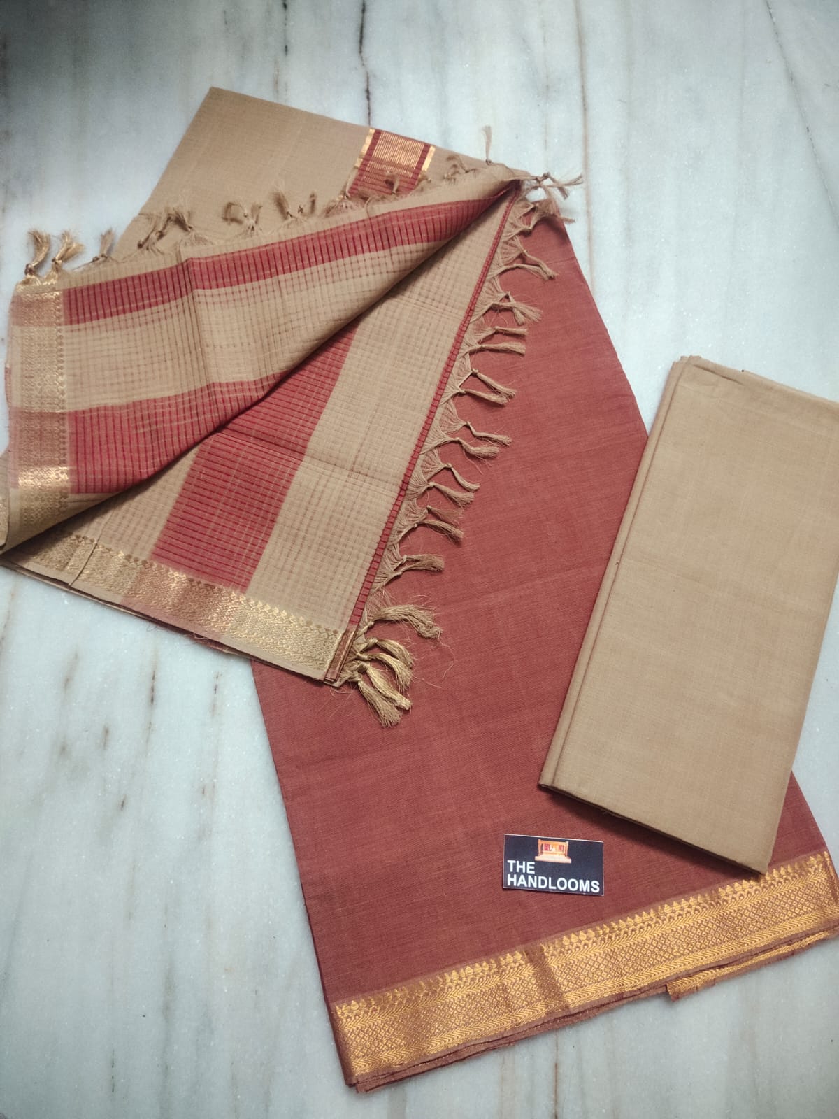Thick dent weaving cotton dress material