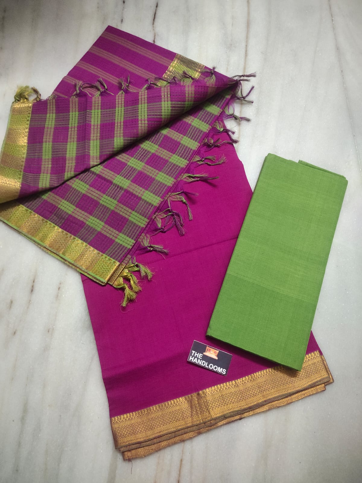 Thick dent weaving cotton dress material