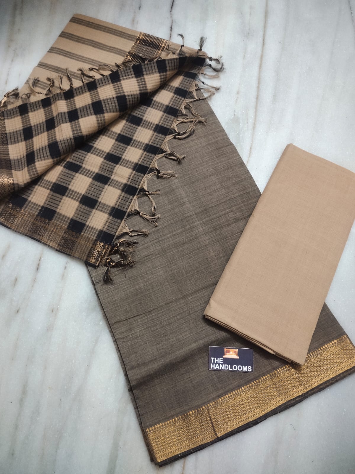 Thick dent weaving cotton dress material