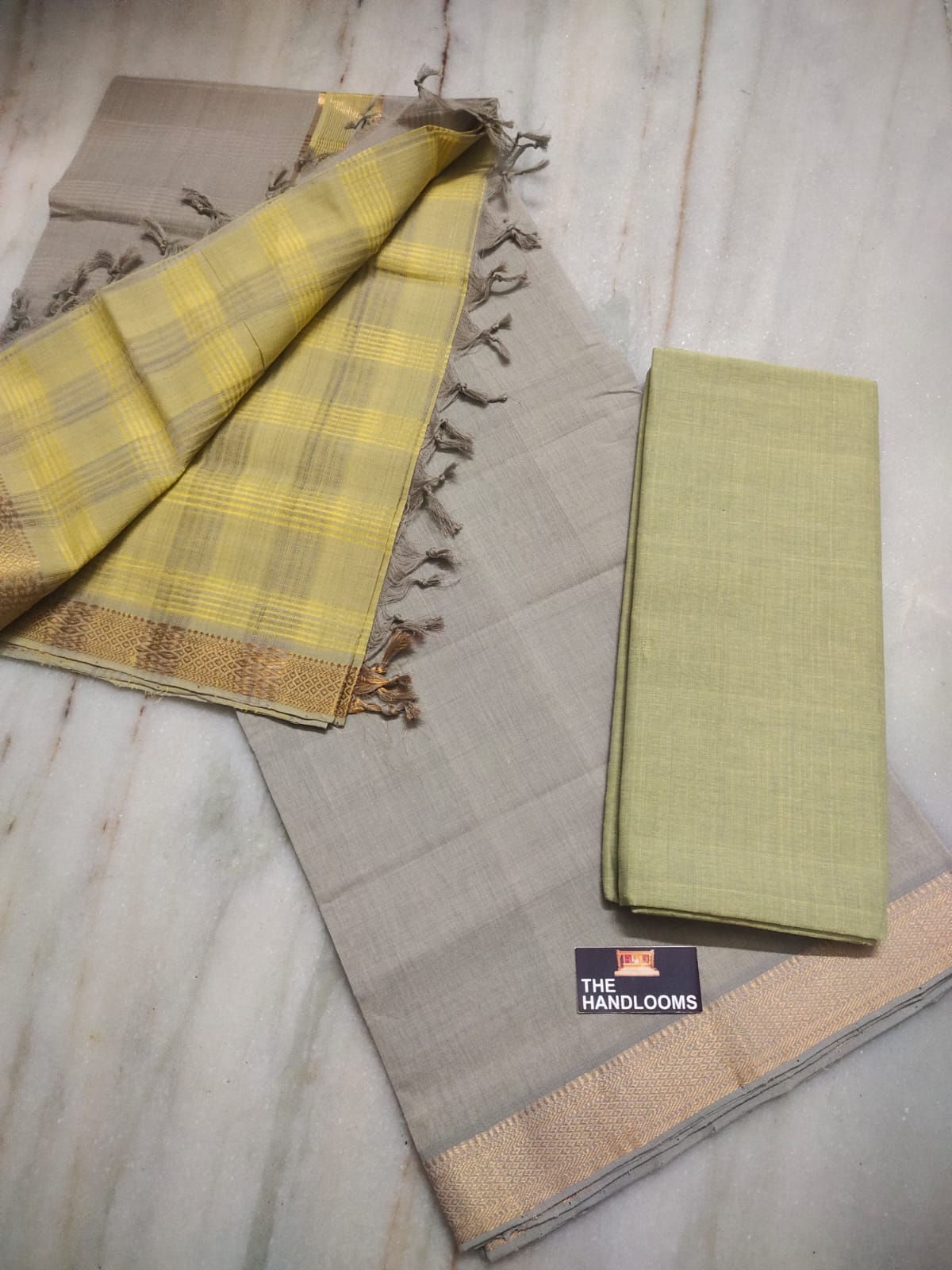 Thick dent weaving cotton dress material