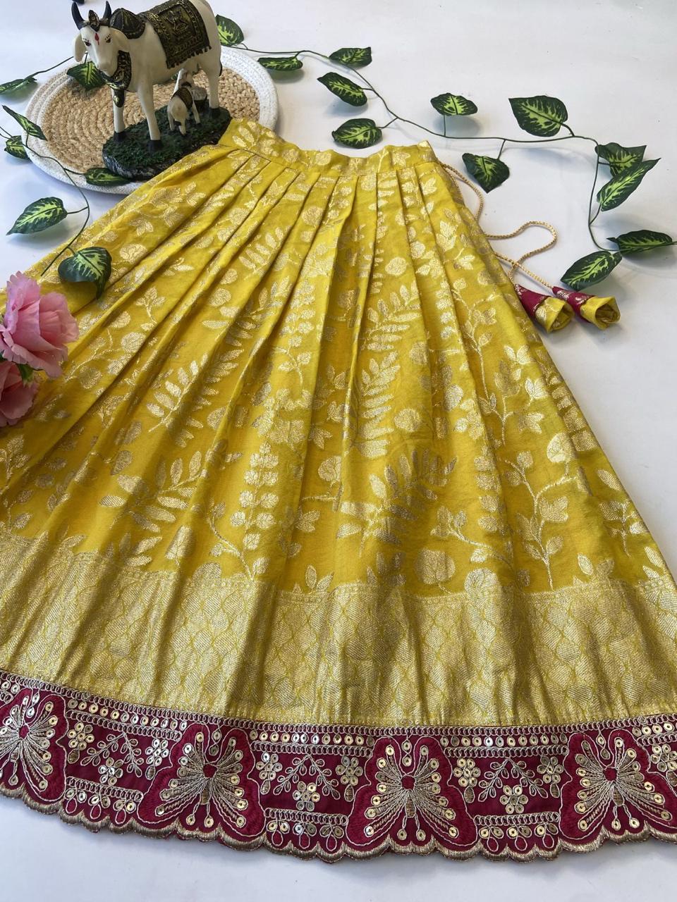 Viscose Georgette Silk Skirt and Top