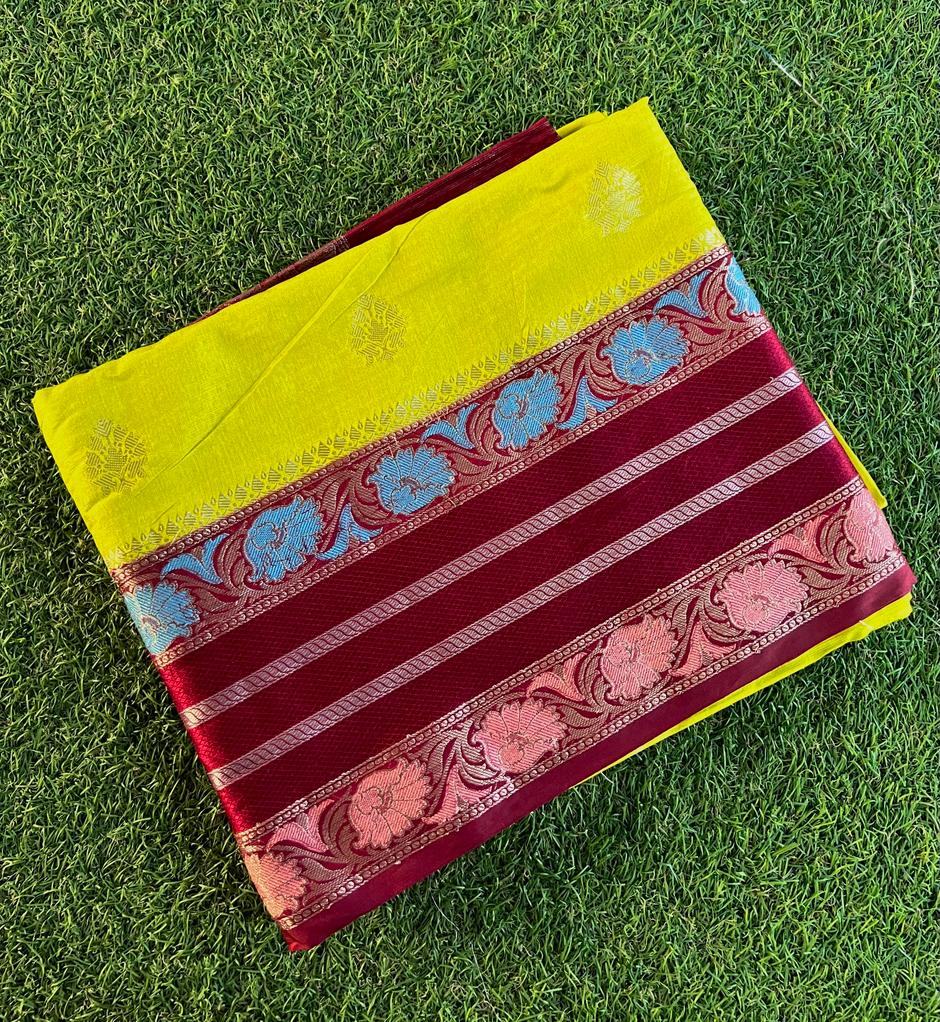 Warm silk saree