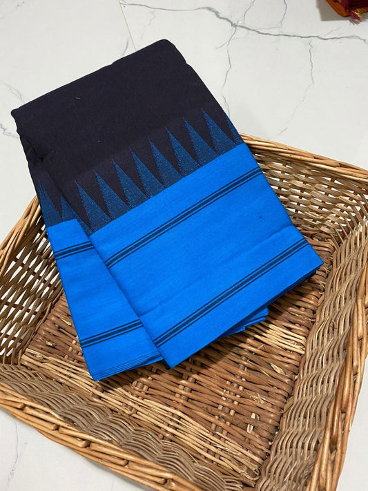 Chettinadu kommai korvai pure handloom saree - Vannamayil Fashions