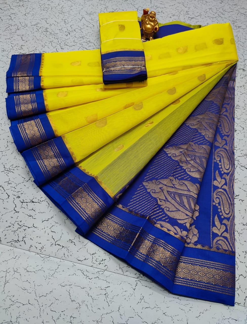 Kalyani cotton saree - Vannamayil Fashions