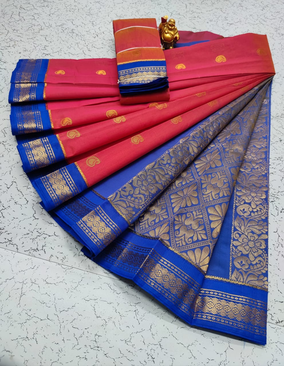 Kalyani cotton saree - Vannamayil Fashions