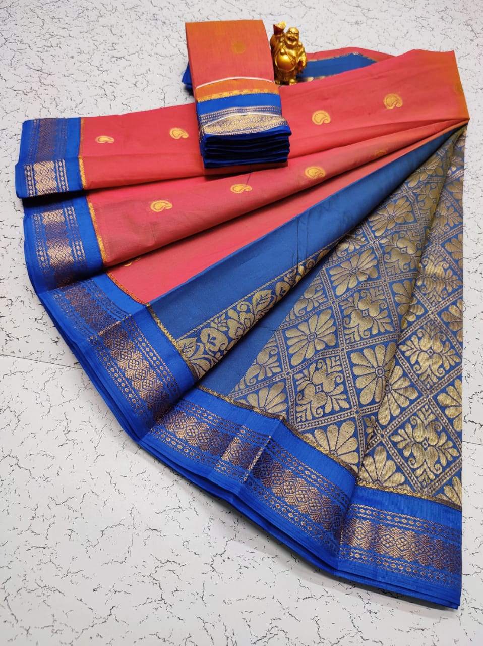 Kalyani cotton saree - Vannamayil Fashions