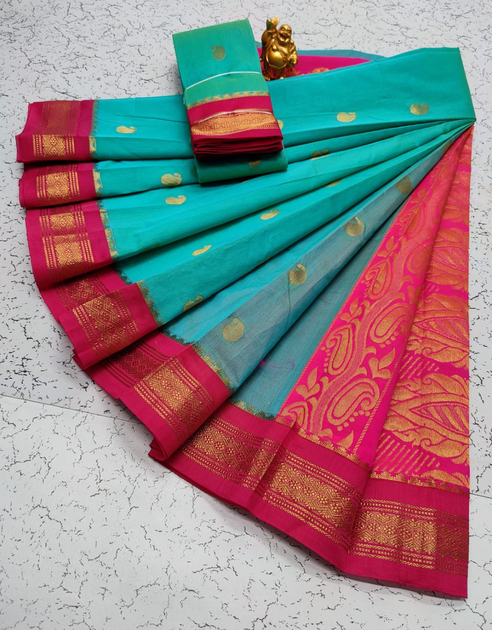 Kalyani cotton saree - Vannamayil Fashions